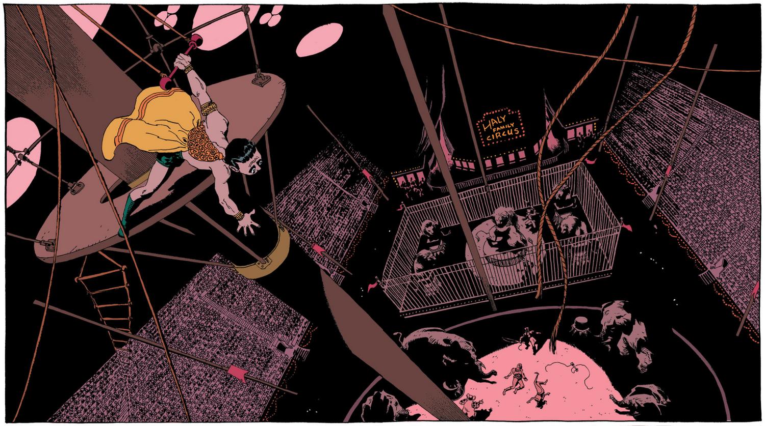 Comic book panel